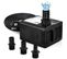 Mini Pompe à Eau Submersible 1450l/h 30w, Pompe Aquarium Avec Levage Élevé De 2,50 M