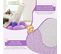 Niche Maison Pour Chat D'intérieur, Petit Condo Pour Chat Avec Balle En Peluche(violet)