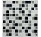 Carrelage Mural Faïence Adhésive Motifs Mosaïques Noir Et Blanc - 4 Plaques 26x26cm - Stick Tile