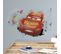 Sticker Géant Repositionnable Cars Avec Flash Mcqueen De Disney 92,7cm X 43,8cm