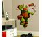 Stickers Géant Michelangelo Tortues Ninja Nickelodeon H 90 Cm