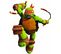 Stickers Géant Michelangelo Tortues Ninja Nickelodeon H 90 Cm