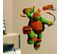 Stickers Géant Michelangelo Tortues Ninja Nickelodeon H 90 Cm