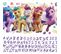 Stickers Géants My Little Pony Avec Lettres De L’alphabet
