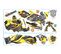 Sticker Geant Repositionnable Bumblebee Transformers 68,6cm X 101,6cm