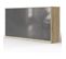 Armoire Lit Escamotable 90x200 cm Supérieur Horizontal Mural Chêne Sonoma/anthracite Brillant