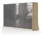 Armoire Lit Escamotable 120x200 cm Supérieur Horizontal Mural Chêne Sonoma/anthracite Brillant