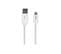 Câble Lightning Vers Usb Pour iPhone, Ipod, iPad - 2 M Blanc (usblt2mw)