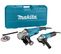 Pack Meuleuses D'angles 125 Mm 840w Et 230 Mm 2200w En Coffret Standard - Makita - Dk0053g