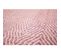 Tapis Design Glaze En Coton - Rose - 160x230 Cm