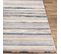 Tapis Scandinave Moderne Blanc/gris/bleu 160x215