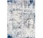 Tapis Abstrait Moderne Gris/blanc/bleu 160x220