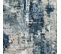 Tapis Abstrait Moderne Bleu/gris/beige 160x220