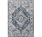 Tapis Vintage Oriental Bleu/gris/ivoire 200x275