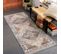 Tapis De Couloir Vintage Oriental Multicolore/taupe 80x220