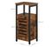 Armoire De salle de bain, 37 x 30 x 81 cm, Style Industriel, Vintage