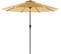 Parasol De Jardin Ø3 M, Ombrelle, Protection Upf 50+, Toile Polyester Octogonale, Inclinable