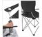 Lot De 2 Chaises De Camping Pliables, Confortable, Avec Accoudoirs Et Porte-gobelets, Cadre Stable