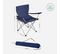 Lot De 2 Chaises De Camping Pliables, Extérieur, Confortable, Avec Accoudoirs Et Porte-gobelets