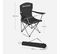 Lot De 2 Chaises De Camping, Confortable, Structure Robuste, Charge Max De 150 Kg