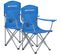 Chaise Pliante Camping Jardin, Pêche, Terrasse, Bleu