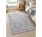 Tapis De Chambre 120 X 170 Cm, Antidérapant, Lavable En Machine, Style Bohème, Gris Tourterelle