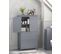 Armoire De Salle De Bain 30 X 60 X 110 Cm Gris Tourterelle