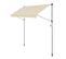 Store Banne Rétractable, Store Manuel, Réglable En Hauteur, Avec Manivelle, 300 X 120 Cm, Beige