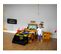 Lit Enfant À Clipser Modèle Tracteur Jcb - 70 x 140 cm