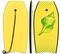 41" Bodyboard Planche De Surf En Xpe Avec Sangle De 90 Cm-pour Plus Charge 85kg 105x51x6cm Jaune