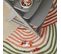Tapis Lavable En Machine Miranda En Polyester - Multicolore - 120x170 Cm