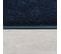 Tapis De Salon Moderne Épais Charly En Polyester - Bleu - 80x150 Cm