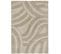 Tapis De Salon Épais Moderne Fuzzy En Polyester - Beige - 200x290 Cm