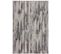 Tapis De Salon Moderne Beam En Polyester - Gris - 80x150 Cm