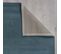 Tapis De Salon Uni En Laine Leone En Laine - Bleu - 160x230 Cm