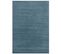 Tapis De Salon Uni En Laine Leone En Laine - Bleu - 160x230 Cm