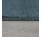 Tapis De Salon Uni En Laine Leone En Laine - Bleu - 160x230 Cm