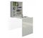 Bureau Pliable Hida Table Murale Pliante Pour Ordinateur Bureau Ménager Blanc Mat/blanc Brillant