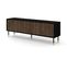 Meuble TV 180x40x60 Cm Meuble Hi-fi Luxueux Sur Pied Couleur Chêne Catane Wodun