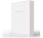 Lit Escamotable +2 Placards Vertical 140x200+(50x2)cm Miroir Lit Mural Supérieur Blanc/blanc