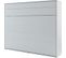 Lenart Armoire Lit Escamotable Horizontal 160x200 Cm Gris Lit Rabattable Lit Mural"consus"