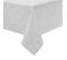 Nappe Blanche Coton Motifs Feuilles 1780 X 2750 Mm -