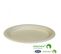 Assiette Jetable Pulpe De Cellulose Nature 26x19 Cm - Sdg - Lot De 500