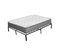 Ensemble Matelas à Ressorts 140x190 cm Epaisseur 20 Cm + Cadre De Lit En Métal