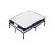 Ensemble Matelas Ressorts 140x190 Epaisseur 22 Cm + Cadre De Lit En Métal