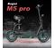 Scooter Électrique Pliant M5 Pro+ Avec Siège, Pneu Pneumatique 12 Pouces, Moteur 500w