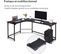 Bureau Informatique En Forme De L Pour Coin Avec Support Pour Central Du Ordinateur 168 X 48 X 74cm