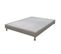 Matelas + Sommier Tapissier 140x200 Mousse - Melior - Soutien Ferme - Simili Taupe