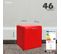 Chatel Mini Cube Réfrigérateur Rétro Rouge 46 litres Linarie Avec Congélateur Intégré LK48MBRED