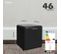 Chatel Mini Réfrigérateur Cube Vintage Linarie Lk48mbblack 46 Litres Noir